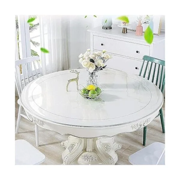 Royhom Protector de mesa transparente 0.059 in de grosor_3