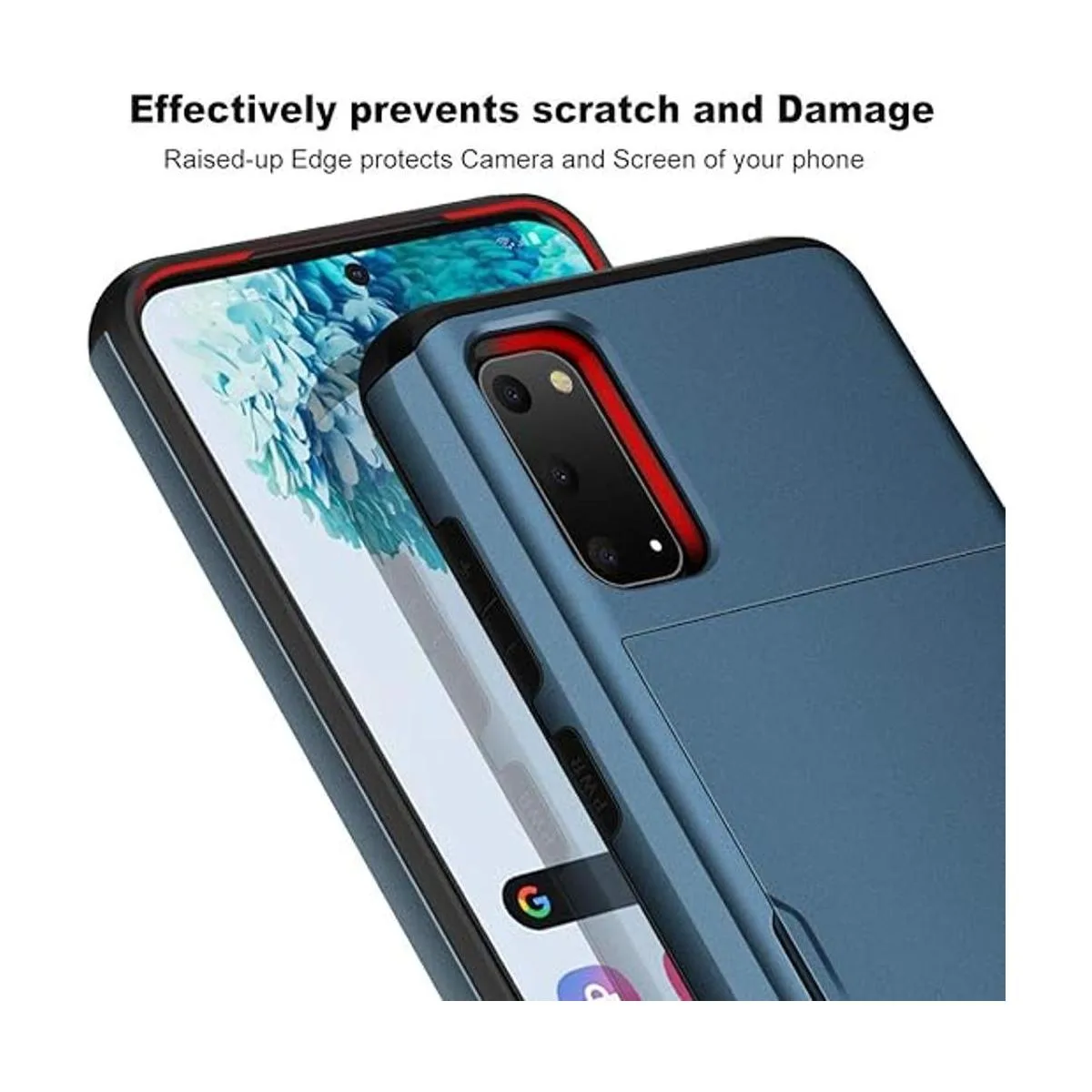 Jiunai Carcasa tipo cartera con espacio para tarjetas_5