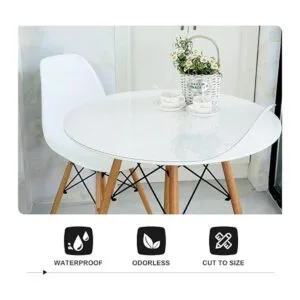 Royhom Protector de mesa transparente 0.059 in de grosor_6