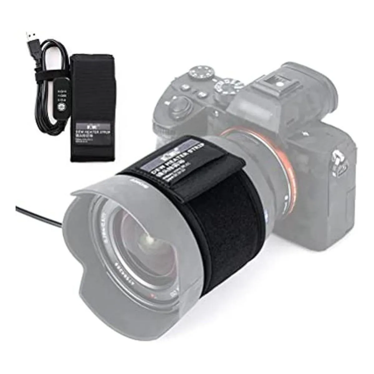 Calentador de lente USB tira de calentador de rocío de_1