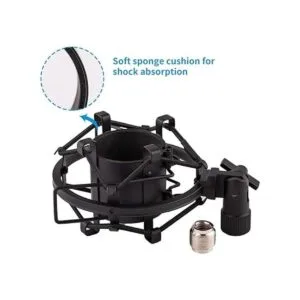 LYRCRO Soporte de choque para micrófono suspensión_6