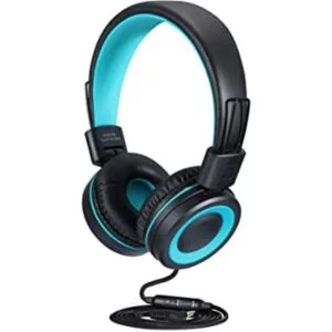 POWMEE M3 Auriculares para niños con micrófono ligeros_1