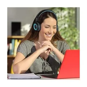 POWMEE M3 Auriculares para niños con micrófono ligeros_6