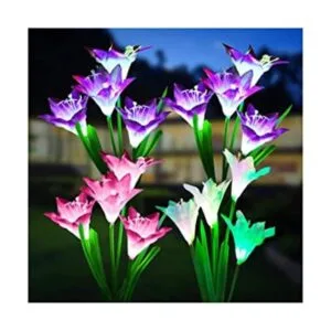 KOOPER Luces solares para exteriores paquete de 4 luces_1