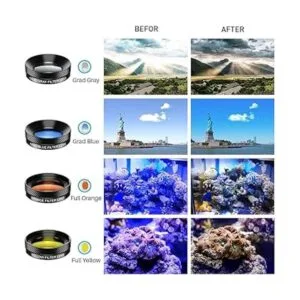 Miao LAB Kit de lente de cámara 11 en 1 lente gran