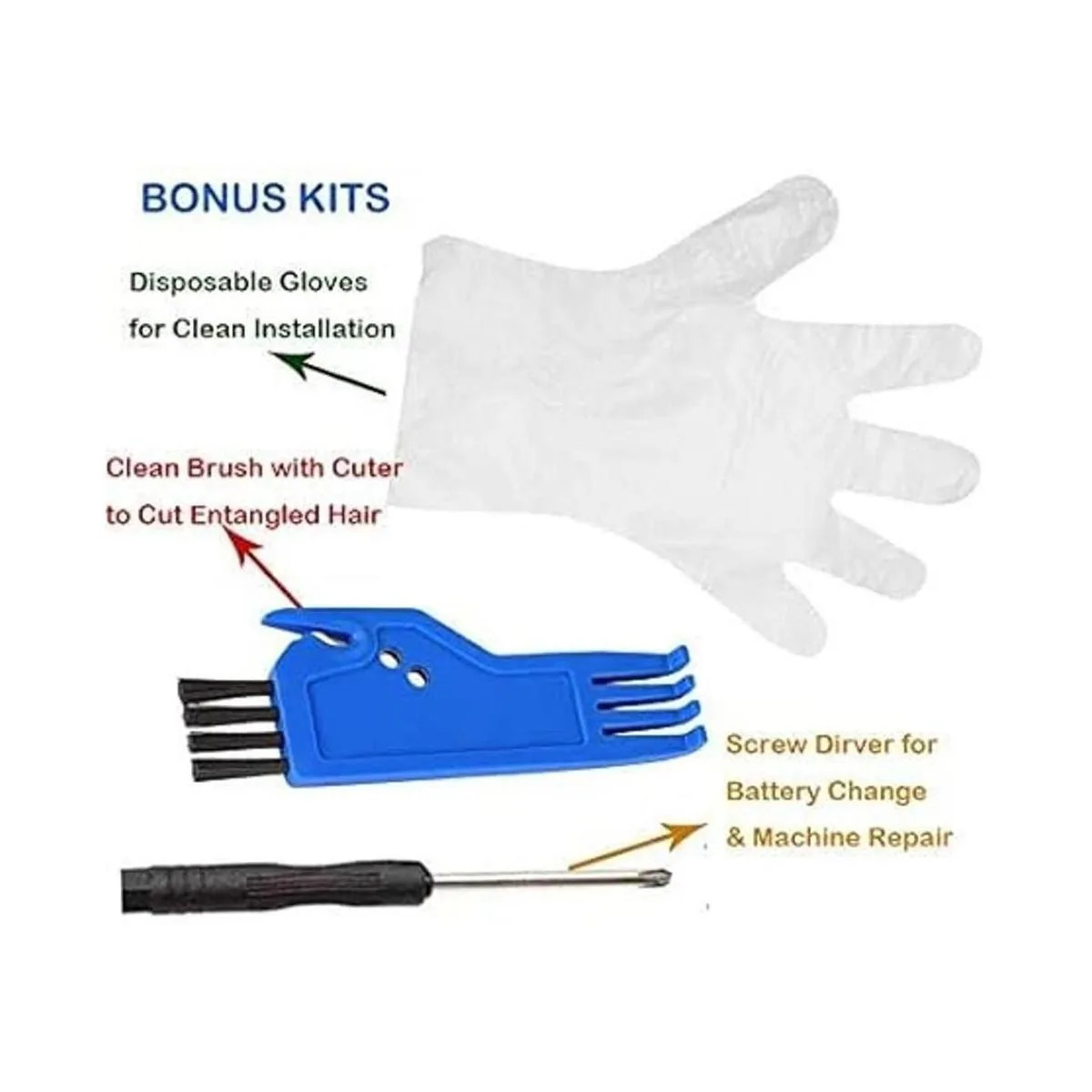 JJ Neumann Juego de filtros y cepillos compatibles con