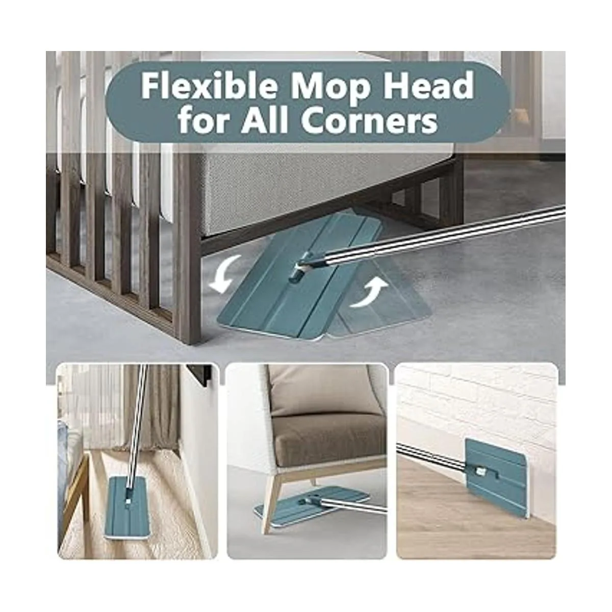 Aifacay Juego de trapeador y cubeta sistema de trapeador_4