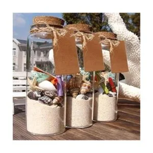 OurWarm 48 botellas de vidrio de 0.8 fl oz con tapones de_6