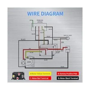MaySpare MaySpare Relé solenoide de cabrestante de 12 V_4