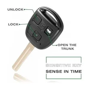 Mando a distancia sin llave para Lexus ES300_4