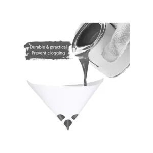 Paquete de 100 filtros de pintura de cono con puntas de