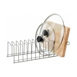 SANNO Organizador de tapa de olla soporte para tapa