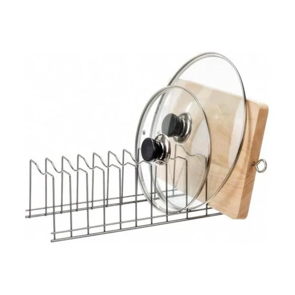 SANNO Organizador de tapa de olla soporte para tapa