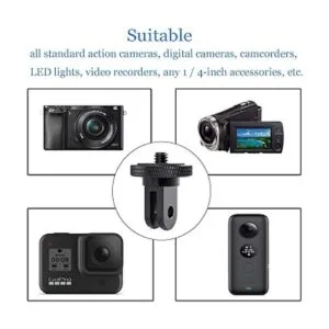 Soporte de trípode de cámara para adaptador GoPro 2_2