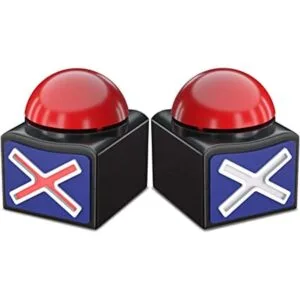 Beanlieve Zumbadores de juego con sonido 2 botones de_1