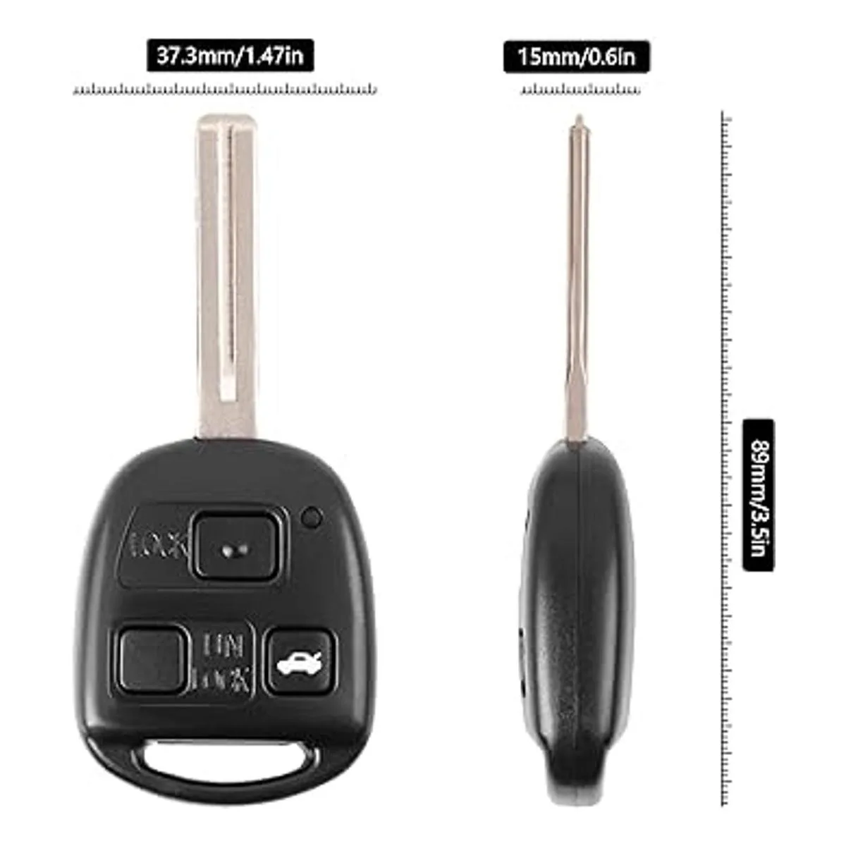 Mando a distancia sin llave para Lexus ES300_6