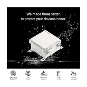 QILIPSU Caja de conexiones con tapa con bisagras con_2