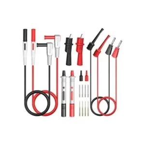 Goupchn Kit de cables de prueba de multímetros con clips_1
