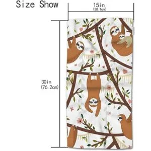 HGOD DESIGNS Toallas de mano perezosas divertidas para_3