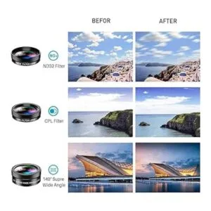 Miao LAB Kit de lente de cámara 11 en 1 lente gran