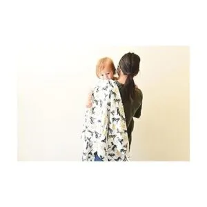 Mud Pie Labrador Retriever Manta de muselina para_4