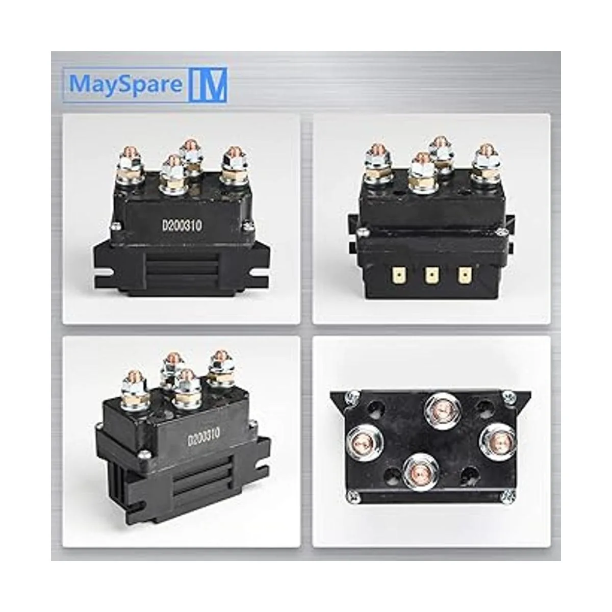 MaySpare MaySpare Relé solenoide de cabrestante de 12 V_3