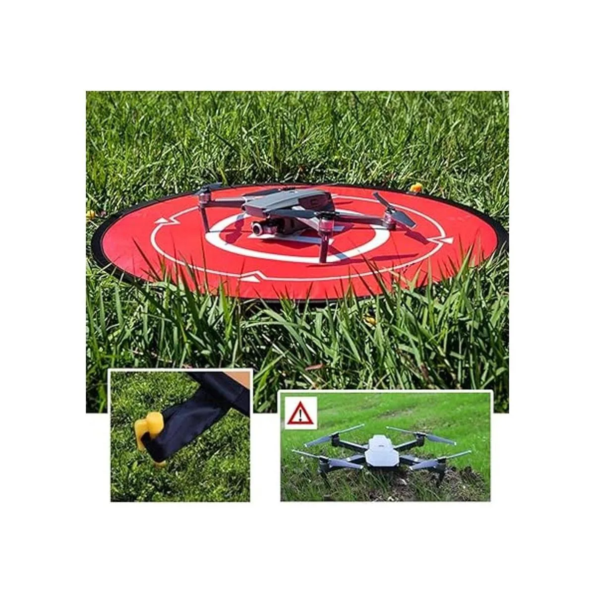 KINBON Almohadillas de aterrizaje para drones_5