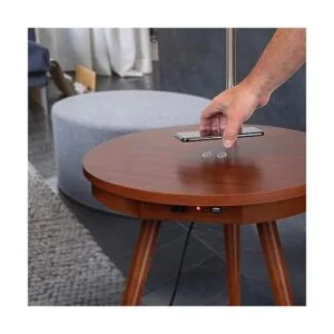 Brightech Owen Combo de mesa y lámpara con bombilla LED