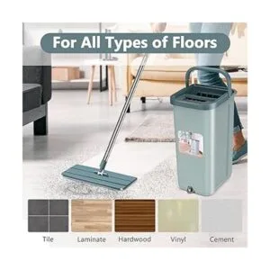 Aifacay Juego de trapeador y cubeta sistema de trapeador_6