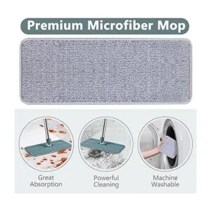 Aifacay Juego de trapeador y cubeta sistema de trapeador_5