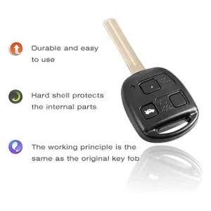 Mando a distancia sin llave para Lexus ES300_5