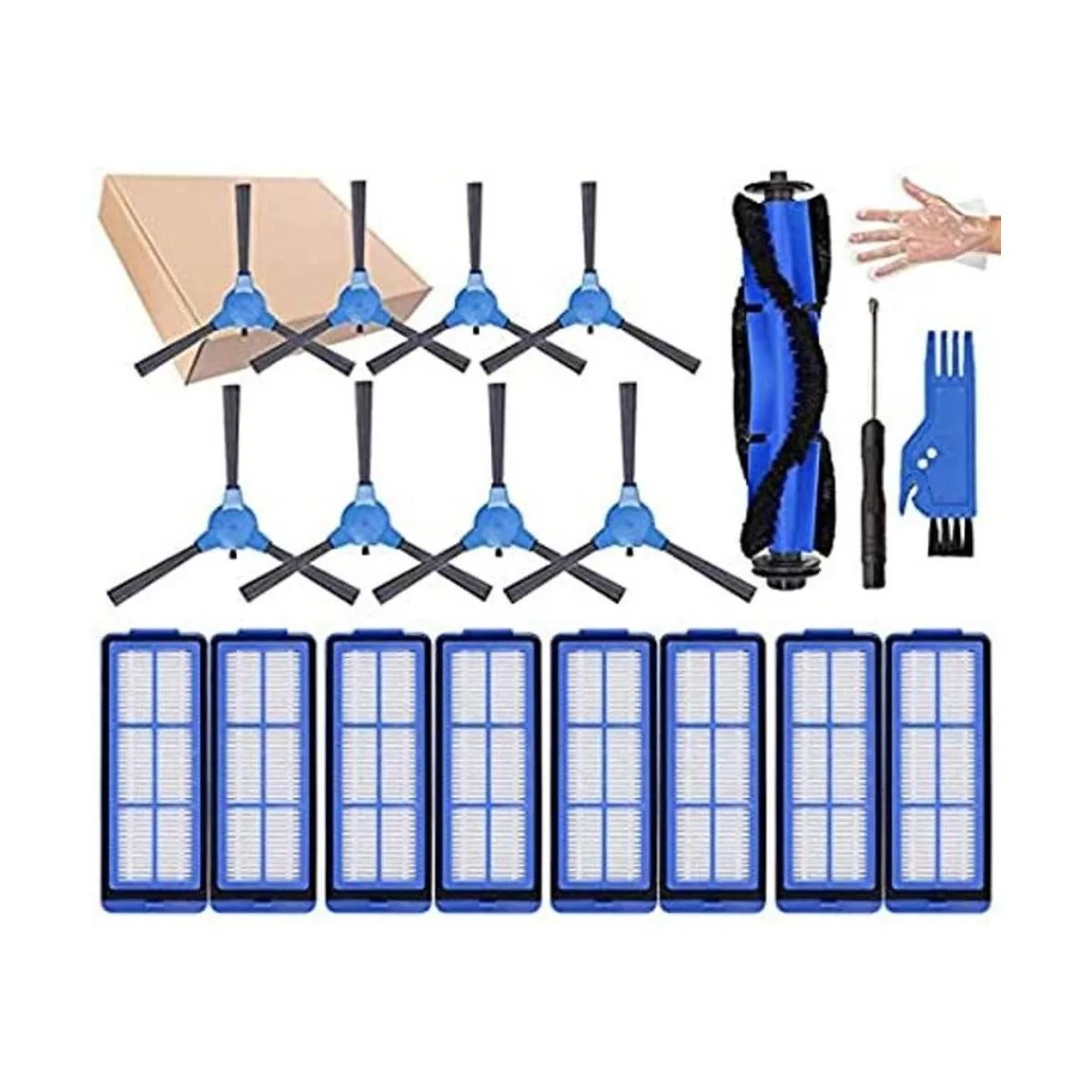 JJ Neumann Juego de filtros y cepillos compatibles con