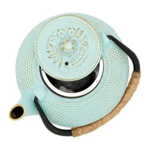 Juego de 3 tetsubina de hierro fundido japonés verde