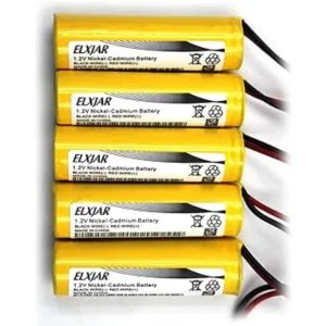 Paquete de 5 pilas de repuesto para Unitech AA900mAh