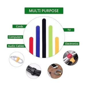 OneLeaf 60 correas reutilizables con velcro correas de_6