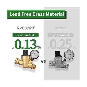 RVGUARD Válvula reguladora de presión de agua para RV_3