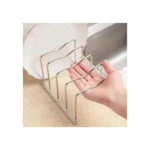 SANNO Organizador de tapa de olla soporte para tapa