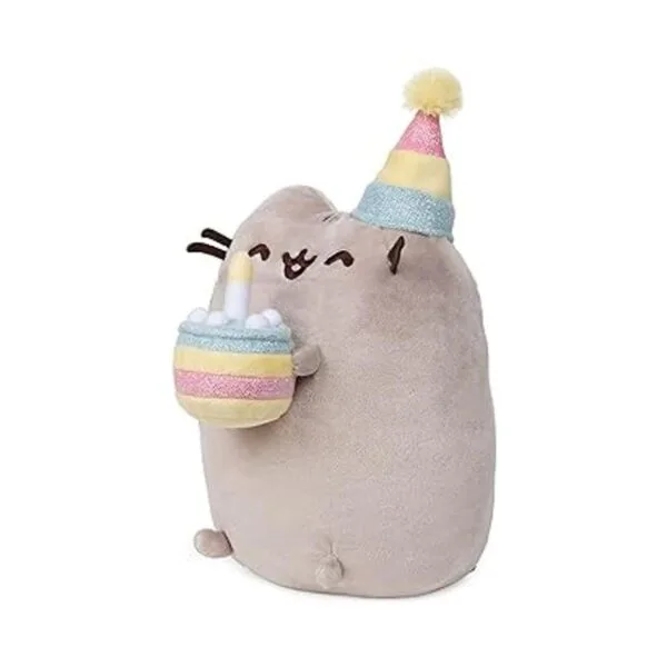 GUND Pusheen Pastel de cumpleaños gato de peluche 9.5_3