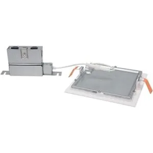 Halo Luz LED cuadrada empotrada de 6 pulgadas para techo y_2