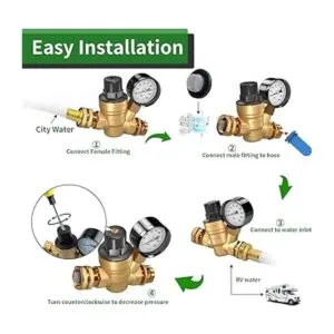 RVGUARD Válvula reguladora de presión de agua para RV_6