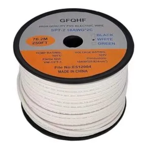 GFQHF Cable de 250 pies con cremallera calibre 18 SPT2_3