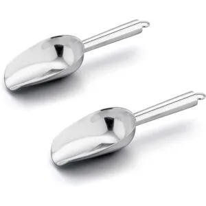 Juego de 2 cucharadas de acero inoxidable Efar de 3 onzas
