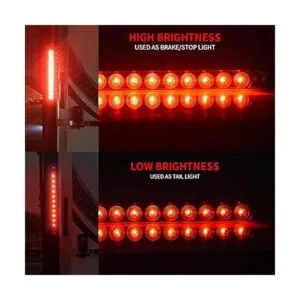 MICTUNING 2 barras de luz LED rojas de 16 pulgadas 11_6