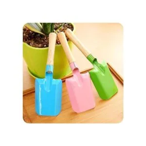 Tomaibaby 2 palas de jardinería pequeñas de metal color