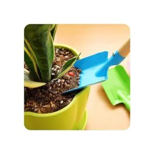 Tomaibaby 2 palas de jardinería pequeñas de metal color