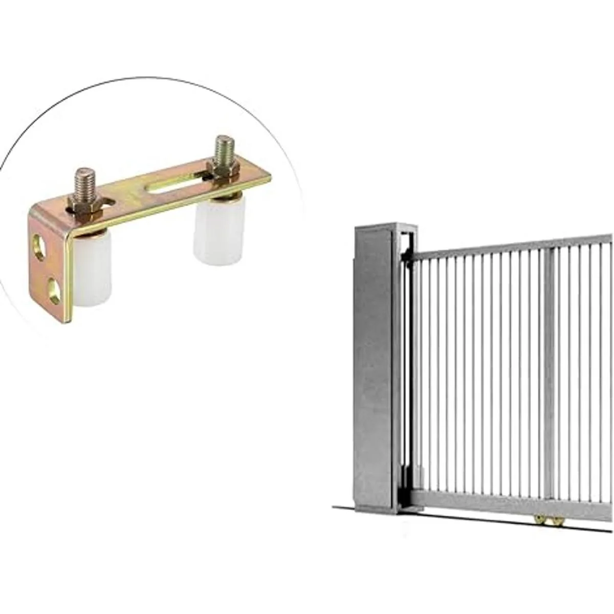 Skelang Rodillo de guía para puerta deslizante con