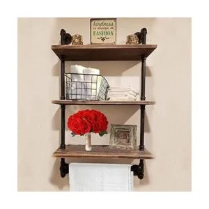 Estante de baño industrial para pared estantes de baño_5