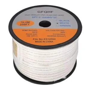 GFQHF Cable de 250 pies con cremallera calibre 18 SPT2_2