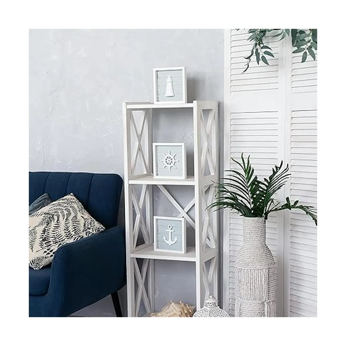 TideAndTales Juego de 3 decoraciones náuticas de pared 7_5