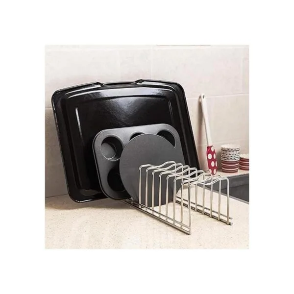 SANNO Organizador de tapa de olla soporte para tapa